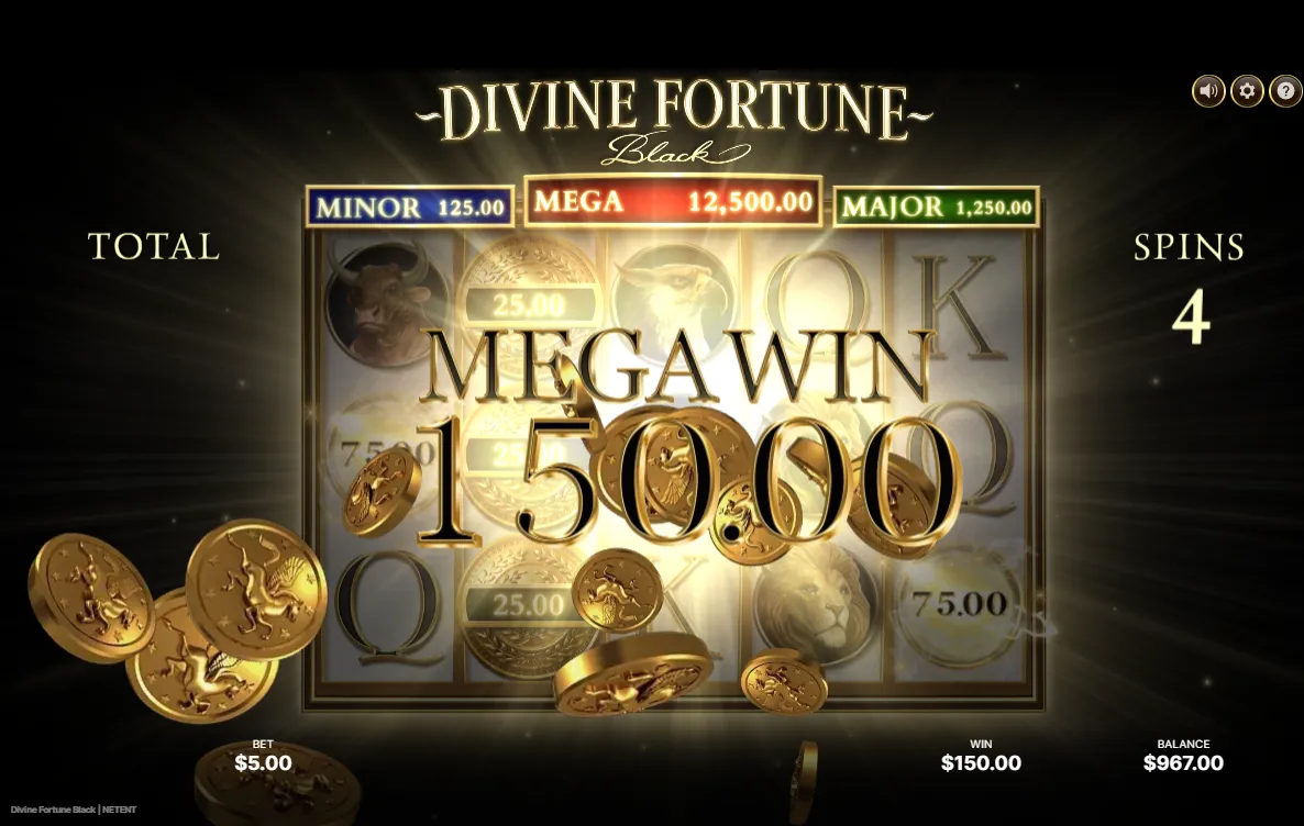 Divine Fortune Black demo